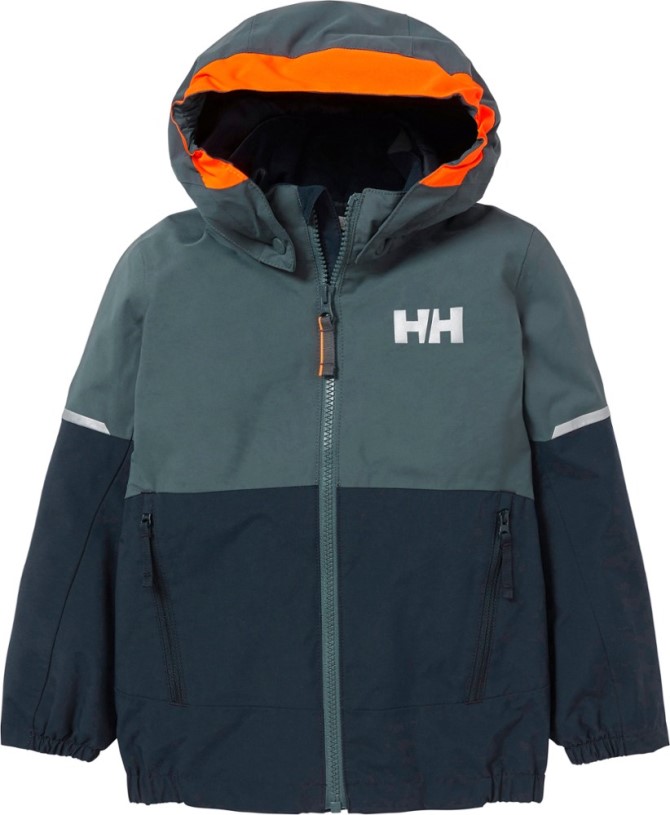 REi Co-op IE Navy Helly Hansen Sogn Jacket Kid