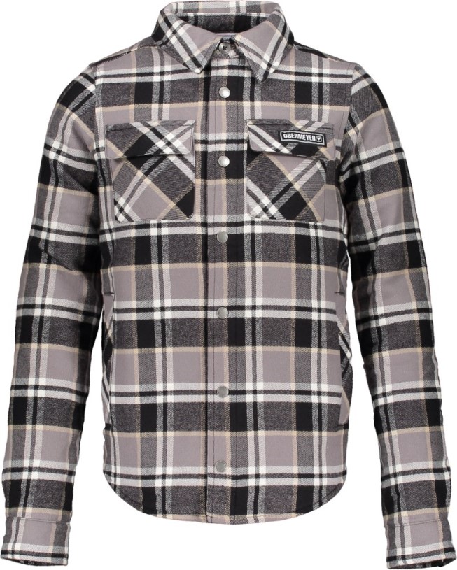 Obermeyer Avery Flannel Insulated Shirt Jacket Berm Plaid Boys REi Co-op IE Berm Plaid
