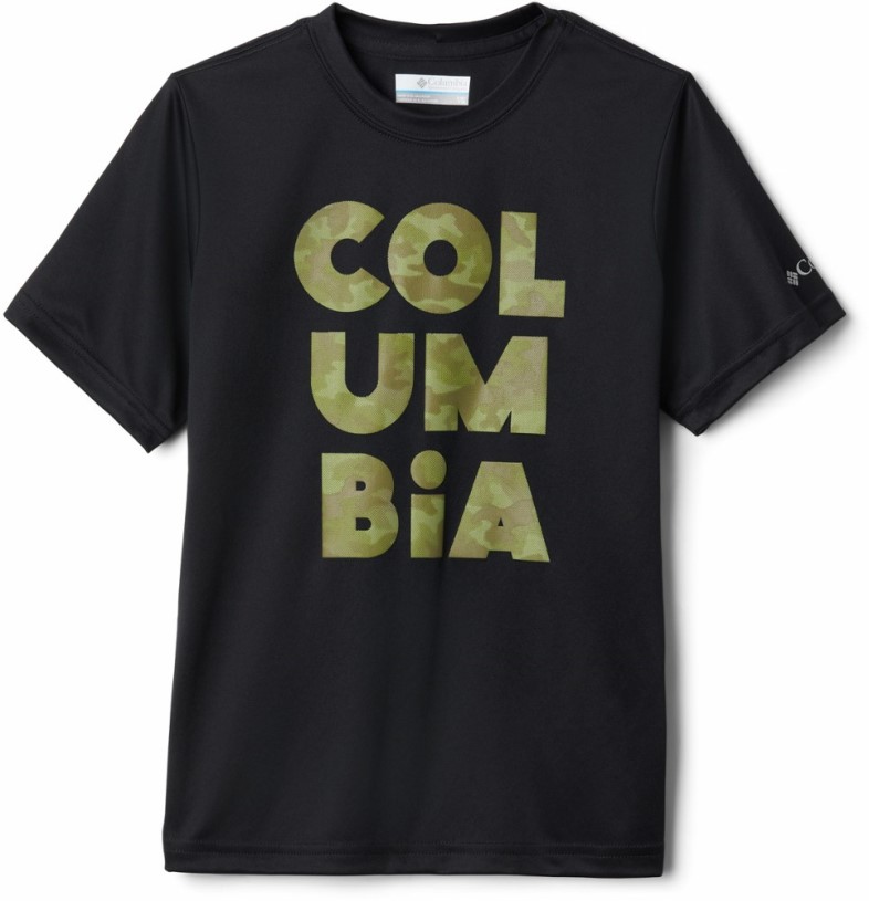 Columbia Grizzly Grove Graphic T-Shirt Boys REi Co-op IE Black