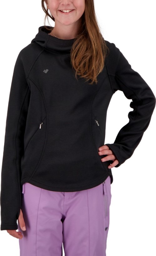 REi Co-op IE Obermeyer Linnea Hoodie Kid Black
