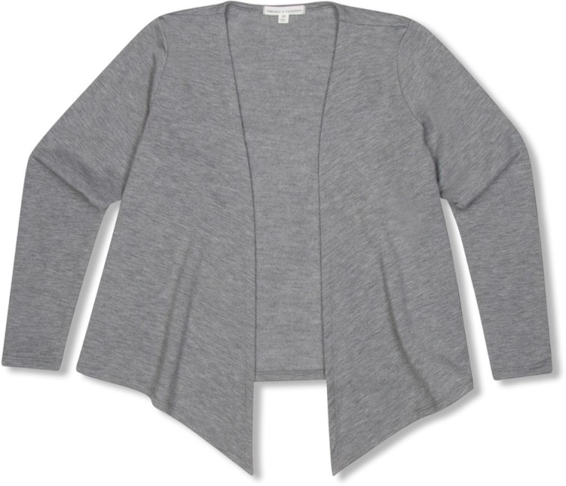 Grey Threads 4 Thought Modal Poly Fleece Cardigan Sweater Kid REi Co-op IE