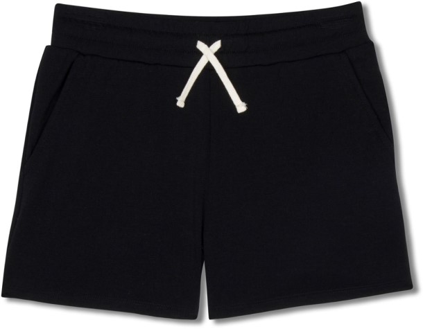 Black REi Co-op IE Threads 4 Thought Modal Poly Fleece Shorts Kid