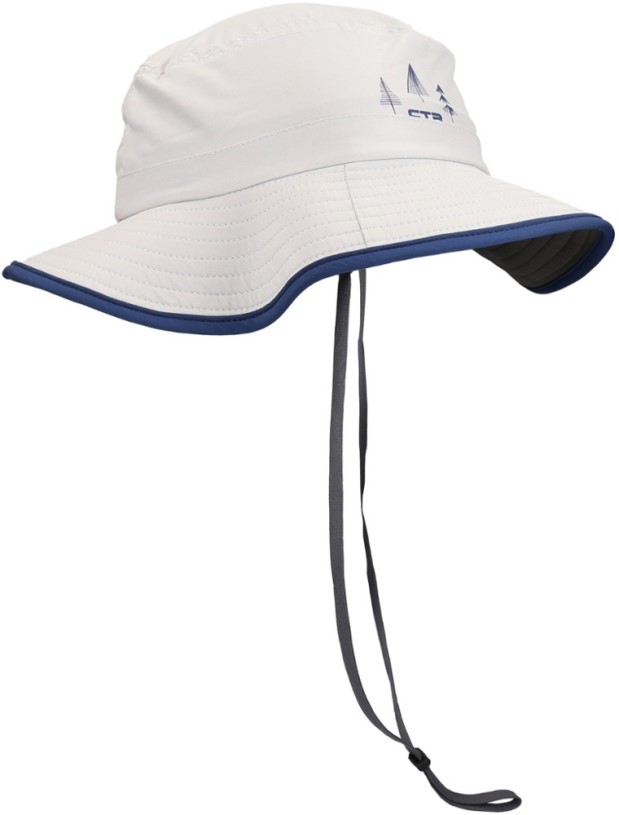 REi Co-op IE Ctr Summit Jr. Sunshower Boonie Hat Kid Grey