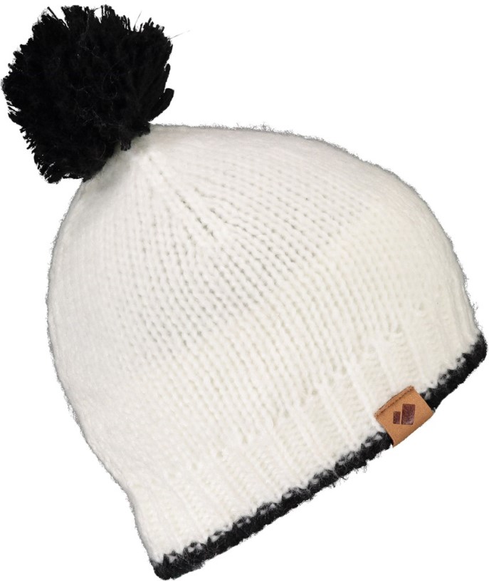 REi Co-op IE White Obermeyer Chicago Knit Pom Beanie Kid
