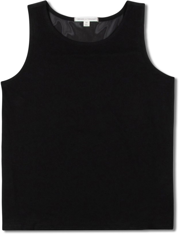 Threads 4 Thought Mesh Tank Top Girls Black REi Co-op IE