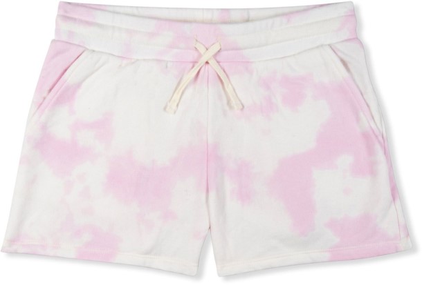 REi Co-op IE Threads 4 Thought Cvc Fleece Cloud Wash Shorts Kid Pink